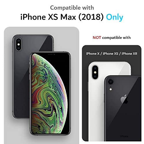 TUDIA Ultra Thin TPU Clear Case Compatible with iPhone Xs MAX Case (2018), Lightweight Shockproof Ultra Slim Clear TPU Transparent Protective Cover - color: Clear, size: iPhone XS Max