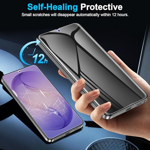 LYWHL 2 Pack for Samsung Galaxy S26 Plus Privacy Screen Protector [Like Original Fingerprint Unlock], Anti-Spy Private S26+ Film [Not Glass], Case Friendly, Scratch-Resistant, Sensitive Touch - size: Samsung Galaxy S26 Plus