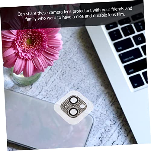 NUOBESTY Phone Camera Lens Guard Lens Protector Scratch Resistant Simple to Remove