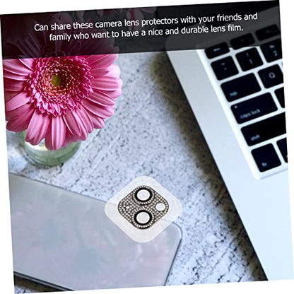 NUOBESTY Phone Camera Lens Guard Lens Protector Scratch Resistant Simple to Remove