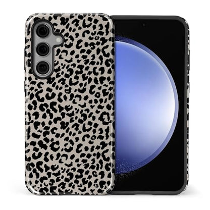 Case Compatible with Samsung Galaxy S23 FE, Hybrid 2-Layer Hard Shell Protection Case, Shockproof Protective Tough Phone Cover, Animal Leopard Print - color: Animal Leopard Print, size: Samsung Galaxy S23 FE