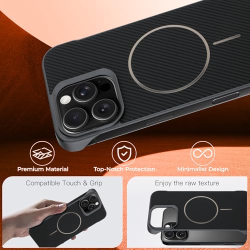 Phone Case Crafted for iPhone 16 Pro,Black - color: Black-2, size: iPhone 16 Pro