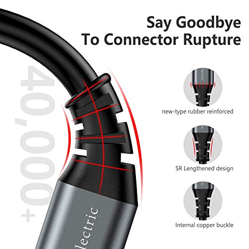 SMALLElectric 3 Pack MFi iPhone Charger 10ft Extra Long Lightning Cable - color: Gray, size: 10 Foot