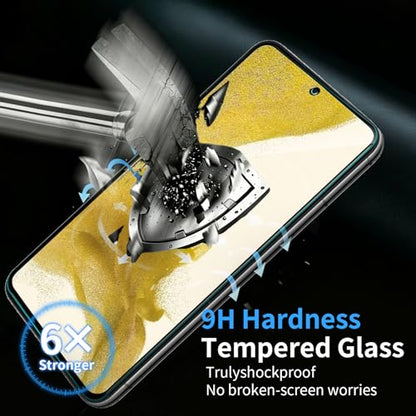 Privacy Screen Protector for Samsung Galaxy S22 + Lens Protector