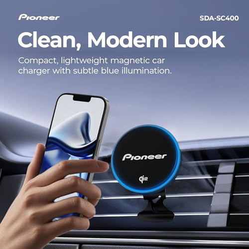 Pioneer Qi2 MagSafe Wireless Car Charger and Phone Mount - style: MagSafe Wireless Charger