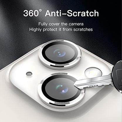 JETech Camera Lens Protector for iPhone 14/14 Plus, Starlight, 1 Set - color: Starlight