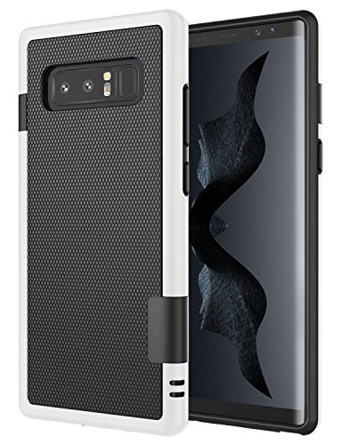 Jeylly Galaxy Note 8 Case, Note 8 Cover, [3 Color] Slim Hybrid Impact Rugged Soft TPU & Hard PC Bumper Shockproof Protective Anti-Slip Case Cover Shell for Samsung Galaxy Note 8 SM-N950 - Black | [3 Color] Slim Hybrid Impact Rugged Soft TPU & Hard PC Bump