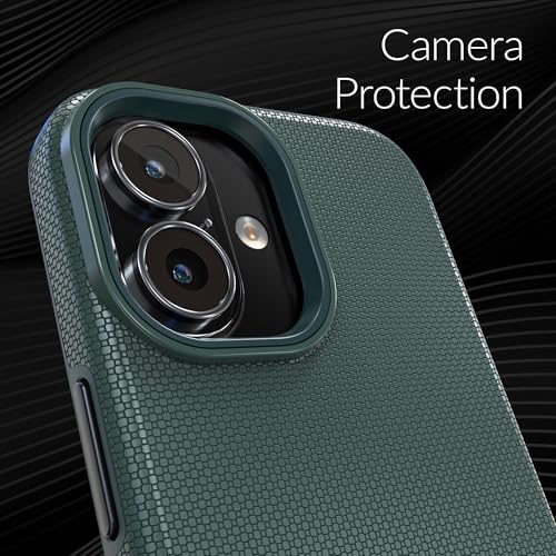 Crave Dual Guard Compatible with iPhone 16 Case, Compatible with MagSafe Shockproof Protection Dual Layer Case for Apple iPhone 16 (6.1") - Green - color: Green