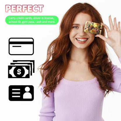 Phone Credit Card Holder Stick on, Phone Case Wallet, Cell Phone Pocket Self Adhesive Stretchy Lycra Stick on Wallet ID Credit Card Case Pouch Sleeve for All Smartphones, Flower Tree - color: Phone Case Wallet-613
