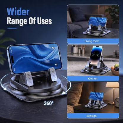 Car Phone Holder 360 Degree Rotation,Car Navigation Mount,Car Dashboard Phone Holder,Anti-Slip Waterproof Navigation Mount,Adjustable Universal Car Phone Mount for Most Smartphones