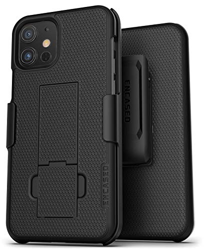 Encased DuraClip Holster for iPhone 12 Case with Belt Clip (iPhone 12) - size: iPhone 12
