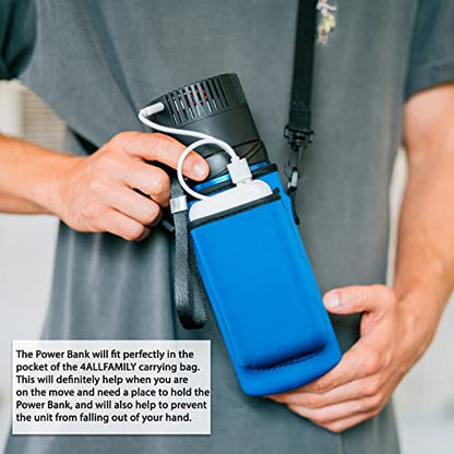 4ALLFAMILY 20000mAh Power Bank for Voyager & Explorer Cooler Travel Case | Portable Power Bank for Voyager & Explorer Coolers - Compatible with Most USB-Powered Devices On The Go