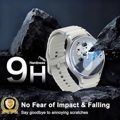 6 Pack for Samsung Galaxy Watch 7/6/5/4/FE Screen Protector 40mm | HD Tempered Glass Protective Film, Anti Scratch, Bubble Free, Touch Sensitive, Anti Fingerprint - size: For Galaxy Watch 7/6/5/4/FE 40mm 1.57 Inch