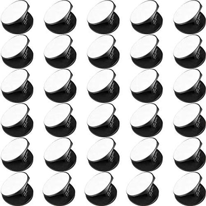 30 Pack Blank Phone Grip Holder, Expandable Phone Grip Stand,Black - color: Black