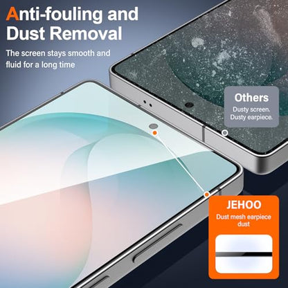 [2 Pack] Privacy Screen Protector for Samsung Galaxy S26 Ultra, Ultrasonic Fingerprint Support, Auto-Alignment Frame, Easiest to Installation, Scratch-Resistant, Bubble-Free - size: Galaxy S26 Ultra