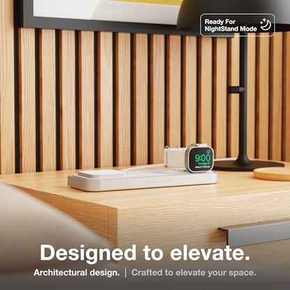 NOCO XGrid XDP3 3-in-1 Wireless Charging Station - iPhone, Watch & AirPods