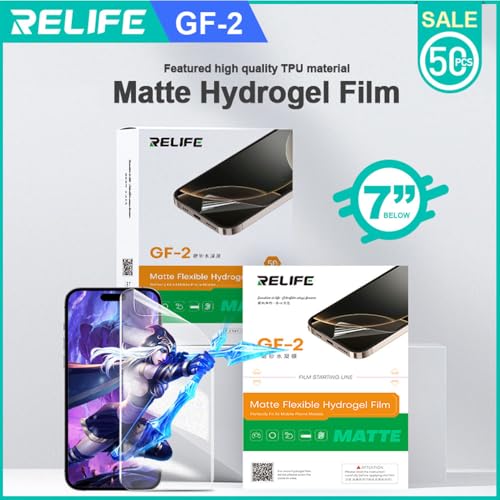 GF-2 Gaming Matte Hydrogel Screen Protector,Anti-Fingerprint Film - color: GF-2