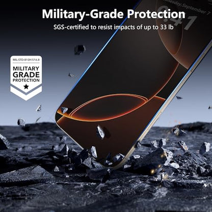 1 Pack Designed for iPhone 14, 13, 13 Pro (6.1") Screen Protector Tempered Glass, Case Friendly Anti Scratch Bubble Free Ultra Resistant - size: for iphone 13