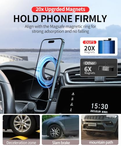 Car Phone Holder for Honda CR-V CRV 2017-2022 Accessories 5/7" Screen Mount - size: for 17-22 CR-V (5 & 7 inch screen only)