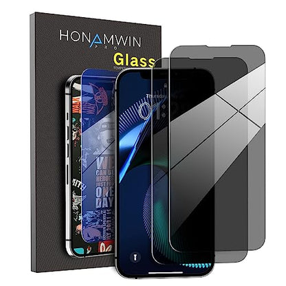 Screen Protector 2 PACK For iPhone 11 Anti Spy iPhone Tempered Glass Screen Protector - color: iPhone 11 (6.1 inch) Anti-Spy