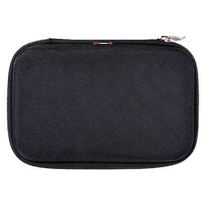 Navitech Black Hard GPS Carry Case Compatible with Garmin d?zl LGV820 HGV 8" Truck GPS Sat Nav