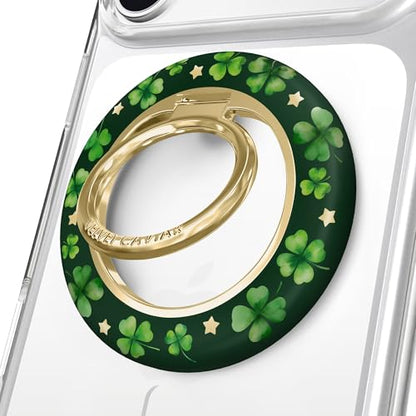 VELVET CAVIAR Compatible with MagSafe Phone Grip - color: Lucky Clover