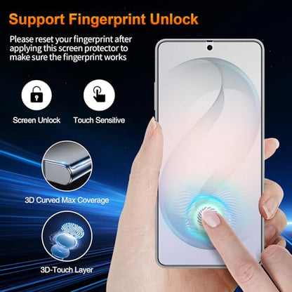 2 Pack for Samsung Galaxy S26 Plus Ultra Anti-Glare Matte Privacy Screen Protector, Smooth and Responsive Touch Flexible EPU Film, [Support Fingerprint Unlock] [Self-Healing] [Not Glass] - size: Samsung Galaxy S26 Plus