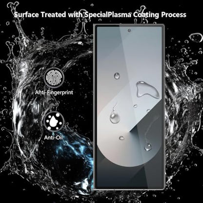 2 Pack Outer Privacy Tempered Glass for Samsung Galaxy Z Fold 6 Screen Protector, 9H Hardness Anti Scratch, Anti Spy Tempered Glass Film, Black Protector for Samsung Galaxy Z Fold 6 - size: for Galaxy Z Fold 6