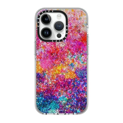 CASETiFY for iPhone 14 Pro Case - Impact Clear Compatible with MagSafe | Not Yellowing | 6.6 ft. 3X Military Grade Drop Protection | And We Danced Our Way Home by Ingrid Ching | Clear - color: And We Danced Our Way Home, size: Iphone 14 Pro (6.1")