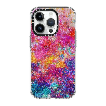 CASETiFY for iPhone 14 Pro Case - Impact Clear Compatible with MagSafe | Not Yellowing | 6.6 ft. 3X Military Grade Drop Protection | And We Danced Our Way Home by Ingrid Ching | Clear - color: And We Danced Our Way Home, size: Iphone 14 Pro (6.1")
