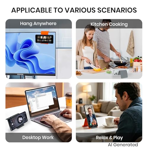 Flexible Silicone Phone Holder,Airplane Phone Holder (Gray) - color: Gray