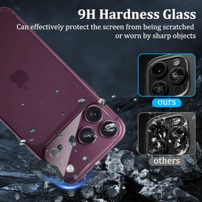 4 Pack Clear Camera Lens Protector for iPhone 18 Pro - size: iPhone 18 Pro 4PCS