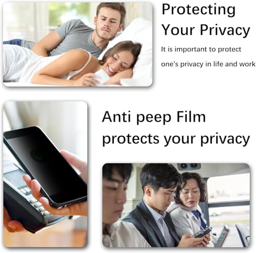 Motorola Edge 2025 Privacy Screen Protector, [Case Friendly] [Anti-Spy] Flexible TPU Film for Moto Edge 2025 5G (6.7"), Full Adhesive, Anti-Scratch, Touch Sensitive - size: for Motorola Edge 2025