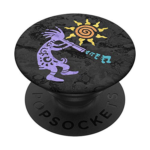Native American Kokopelli Musican With Flute 1 - Fan Fun PopSockets PopGrip: Swappable Grip for Phones & Tablets