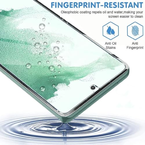 3 Pack Privacy Screen Protector for Samsung Galaxy S22/Galaxy S23 6.1", Anti-Spy Tempered Glass Film, Bubble-Free, Easy Install - size: Galaxy S23