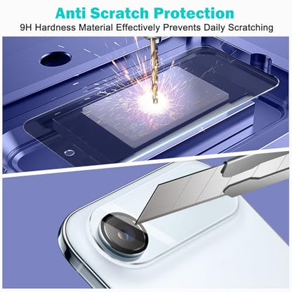 PEHAEL for iPhone Air/17 Air Privacy Screen Protector+Camera Lens Protector