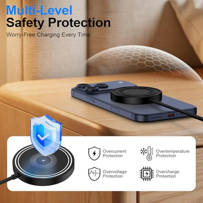 Pixel 10 Pro Magnetic Wireless Charger 15W Charger for Google 11 Pro XL 10a - color: Black