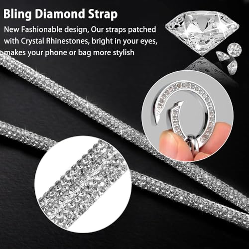 2Pcs Phone Crossbody Lanyard and Wrist Strap, Universal Cell Phone Lanyard Strap with 2Tether Tab - color: I