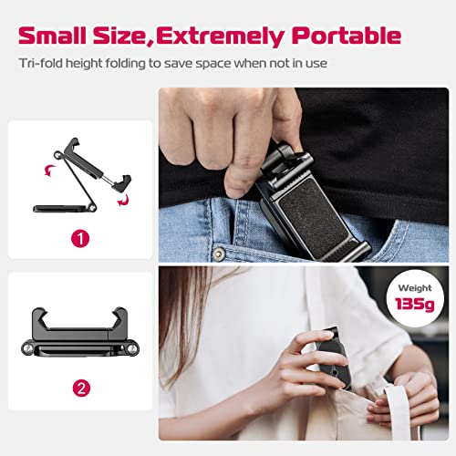 ULANZI Phone Tripod Mount 2 Cold Shoes & Arca Port