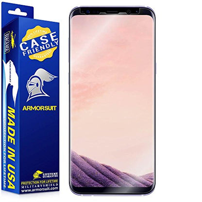 ArmorSuit 2 Pack for Samsung Galaxy S8+ (6.2 Inch) Screen Protector HD Clear MilitaryShield Film - Made in the USA - size: Samsung Galaxy S8+ 6.2 inch