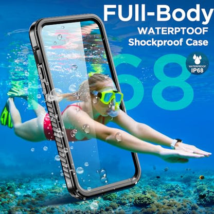 AICase iPhone 14 Plus Case Waterproof with MagSafe Clear Snowproof,Dustproof and Shockproof,IP68 Certified Full Body 360 Protection Fully Sealed Underwater Cover for iPhone 14 Plus 6.7" - color: iphone 14 Plus Waterproof Case