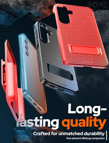 Designed for Samsung Galaxy S24 Plus Case with Belt Clip Holster - Compatible with MagSafe Magnetic Heavy Duty Phone Cover with Kickstand - Red - color: Red, style: Galaxy S24 Plus