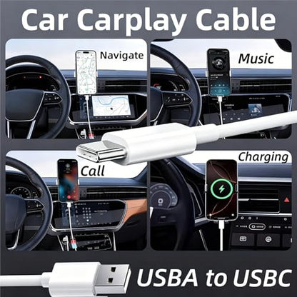 1.5ft USB A to USB C Cable Short, 2Pack 3A Fast Charging Car Charger Cord - size: 1.5FT, style: USBA to USBC