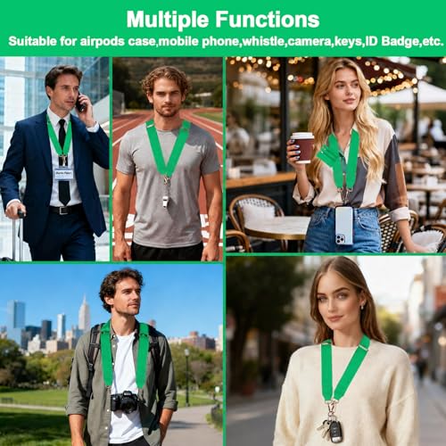 XANGNIER Clip and Go Strap for Phone with Wallet Crossbody,Forest Green - color: Forest Green