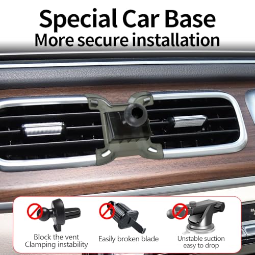 Car Magnetic Phone Mount for Mercedes Benz GLE-Class 2020-2026 and Benz GLS Class 2020-2026 Auto Interior Accessories Best Cellphone Holder Fast 15W Wireless Charger Cell Phones Charging Screen Stand