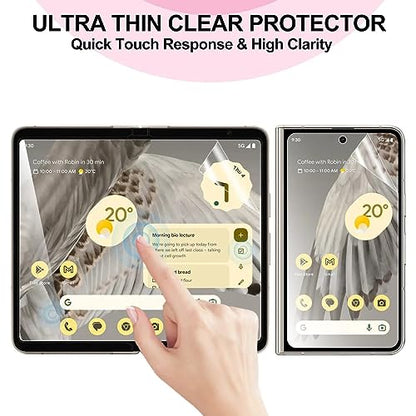 2Pack Ultra-Thin Hydrogel Screen Protector For Google Pixel 10 Pro Fold - color: Google Pixel 10 Pro Fold