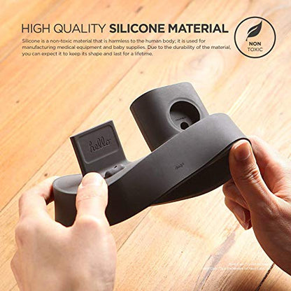 elago 3 in 1 Charging Station for iPhone, AirPods, Apple Watch - color: Dark Grey