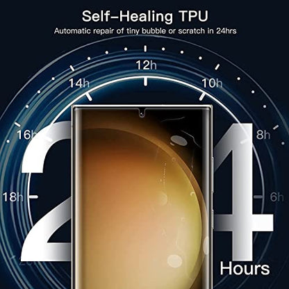 TPU Privacy Screen Protector for Samsung Galaxy S23 Ultra, 3 Pack - size: Samsung Galaxy S23 Ultra