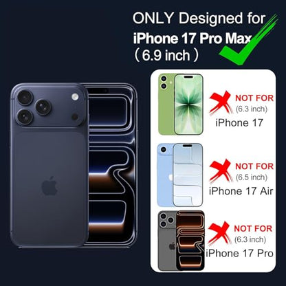 Battery Case for iPhone 17 Pro Max, Upgraded 12000mAh Rechargeable Portable Extended Battery Pack Supported Qi Wireless Charging Case Compatible with iPhone 17 Pro Max (6.9 inch) Charger Cover (Black) - size: iPhone 17 Pro Max (6.9 inch)
