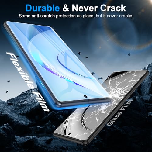 LYWHL 3 Pack for Google Pixel 7 Pro Screen Protector [Like Original Fingerprint Unlock], Real Invisible Self-Healing Protective Film [Not Glass], HD Clear, Case Friendly, Scratch-Resistant